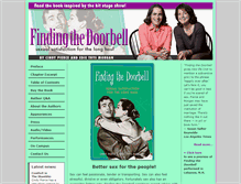 Tablet Screenshot of findingthedoorbell.com